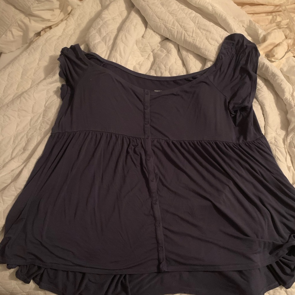 Torrid size 5 off the shoulder baby doll top